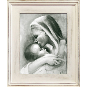 Obraz pocałunek Matki 27x32cm