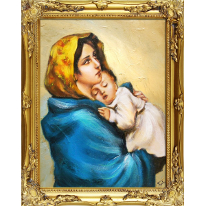 Obraz Madonna z ulicy 37x47cm