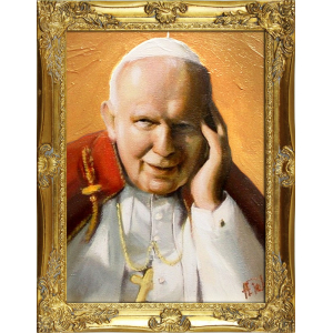 Obraz Jan Paweł II 37x47cm