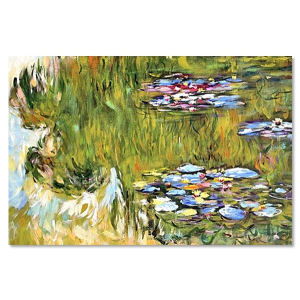 Obraz Claude Monet "Lilie wodne 80x120cm