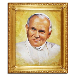 Obraz Papież Jan Paweł 2 54x64cm