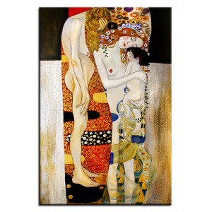 Obraz Gustav Klimt Trzy okresy z życia kobiety 60x90cm