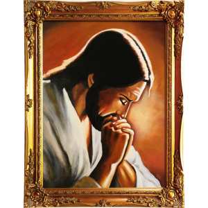 Obraz Jezus modlący 37x47cm