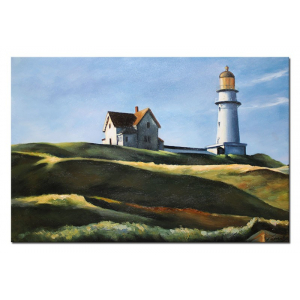 Obraz pejzaż latarnia 60x90cm