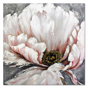 Obraz kwiat pastel 90x90cm