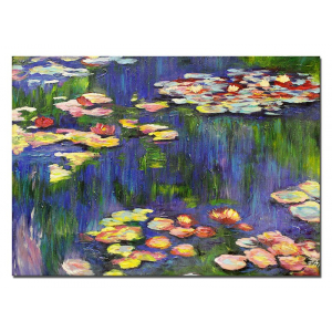 Obraz nenufary Monet 50x70cm