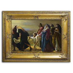 Obraz Antonio Ciseri "Transport Chrystusa do grobu" 90x120cm