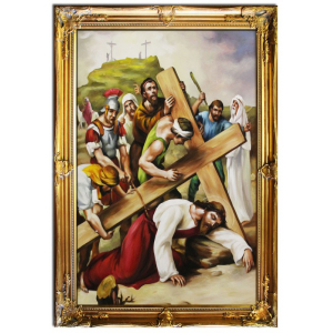 Obraz Droga Krzyżowa 75x105cm