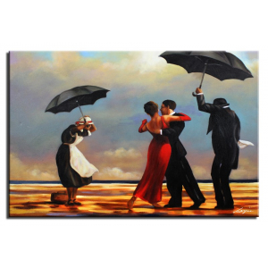 Obraz Jack Vettriano Śpiewający Kamerdyner 60x90cm