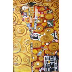 Obraz Gustav Klimt Spełnienie 60x90cm