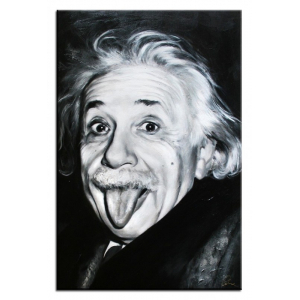 Obraz A. Einstein 60x90cm