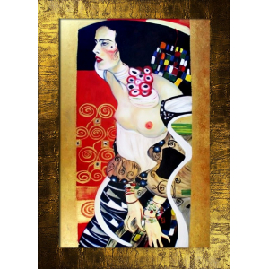 Obraz Gustav Klimt Judyta II 77x107cm