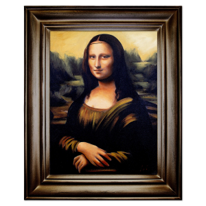 Obraz Leonardo Da Vinci "Mona Lisa" 42x52cm