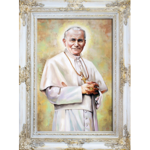 Obraz Jan Paweł II 90x120cm