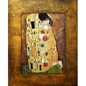 Obraz Pocałunek Gustav Klimt 47x57cm