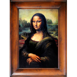 Obraz Leonardo da Vinci Mona 87x117cm