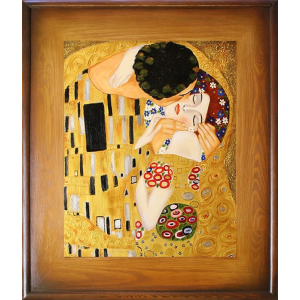 Obraz Pocałunek Gustav Klimt 61x71cm