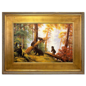 Obraz Iwan Iwanowicz Szyszkin "Poranek w sosnowym lesie" 82x102cm