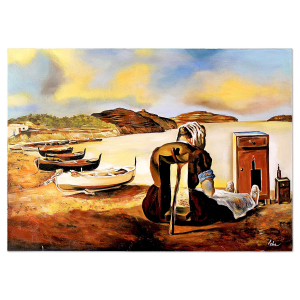 Obraz Salvador Dali "The Eviction of Furniture-Nutrition" 50x70cm