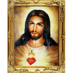 Obraz Serce Pana Jezusa 37x47cm