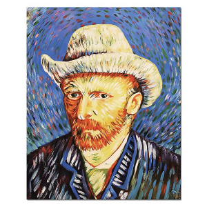 Obraz Vincent van Gogh "Autoportret " 110x150cm
