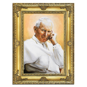 Obraz Jan Paweł II 90x120cm