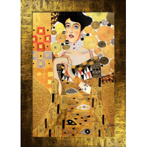Obraz Gustav Klimt Złota Adela 77x107cm