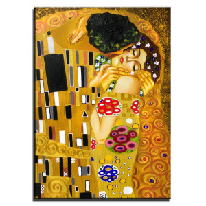 Obraz Pocałunek Gustav Klimt 50x70cm