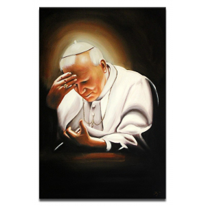 Obraz papież Jan Paweł II 60x90cm