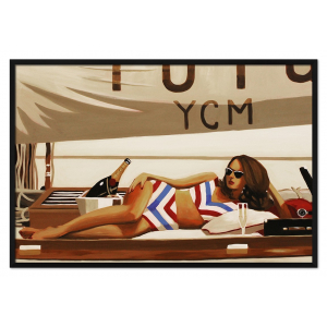 Obraz Jack Vettriano "Sunshine and Champagne" 63x93cm