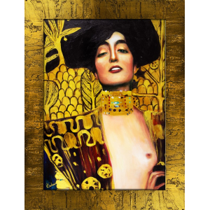 Obraz Gustav Klimt Judyta I 63x84cm