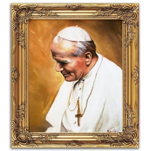 Obraz papież Jan Paweł II 63x84cm
