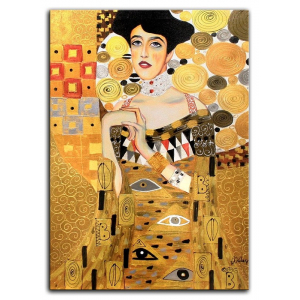 Obraz Gustav Klimt Złota Adela 50x70cm