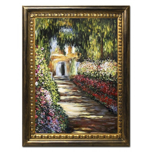 Obraz Ogród w Giverny Claude Monet 64x84cm
