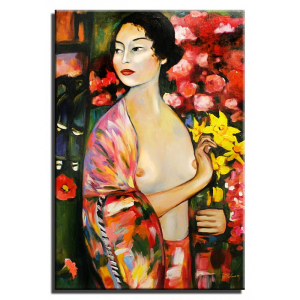 Obraz Gustav Klimt - Tancerka 60x90cm