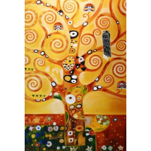 Obraz Gustav Klimt Drzewo życia 60x90cm