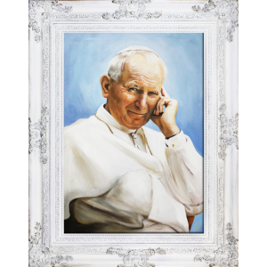Obraz papież Jan Paweł II 78x98cm