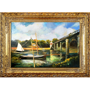Obraz Most w Argenteuil Claude Monet 70x90cm