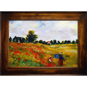 Obraz Pole Maków Claude Monet 82x112cm