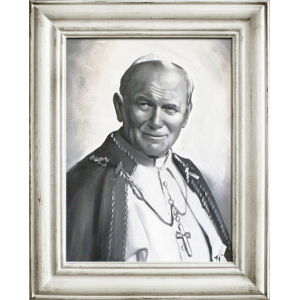 Obraz Jan Paweł II 37x47cm