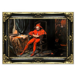 Obraz Jan Matejko "Stańczyk" 80x110cm