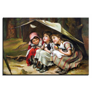 Obraz Joseph Clark "Three little kittens" 60x90cm