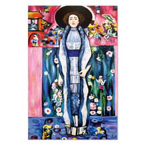 Obraz Gustav Klimt "Adele Bloch-Bauer  80x120cm