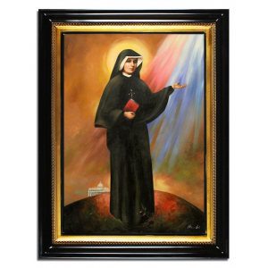 Obraz św. Faustyna  66x86cm