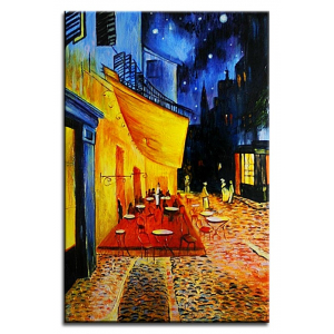 Obraz Pałac kawiarni w nocy Vincent Van Gogh 60x90cm