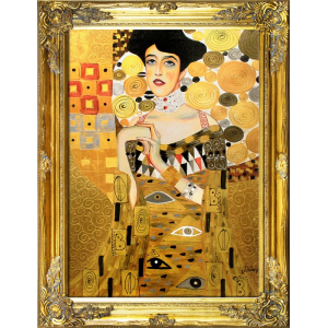 Obraz Gustav Klimt Złota Adela 63x84cm