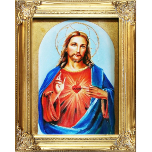 Obraz Serce Pana Jezusa 37x47cm