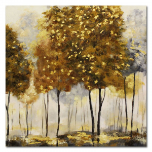 Obraz abstrakcja drzewa 60x60cm